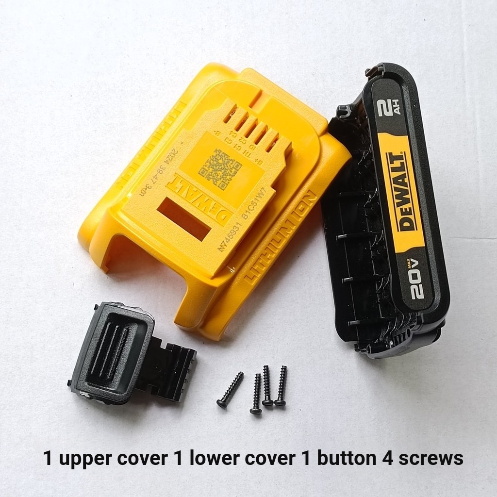 เคสแบตเตอรี่ DeWalt, เคสแบตเตอรี่ 18V/20V2.0, เคสถอดชิ้นส่วน มือที่สอง 95% ใหม่, อุปกรณ์เสริม DeWalt
