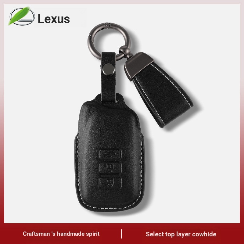 เคสกุญแจหนังแท้สําหรับธุรกิจเหมาะสําหรับรถ Lexus Series Lexus ES200/RX300 เคสกุญแจ