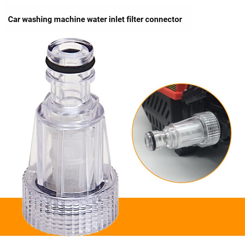 8. ล้างรถท่อน้ําร่วมโปร่งใสยาวพลาสติก6จุดลวดด้านในหยาบฟัน พี เครื่องกระตุ้น พร้อมกรองตาข่ายอะไหล่แปล