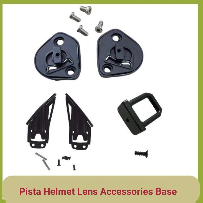 AGV Pista หมวกกันน็อคอุปกรณ์เสริมเลนส์เล็บเดี่ยวฐานปากล็อคอุปกรณ์เสริมหมวกกันน็อค AGV Pista GPR/GPRR