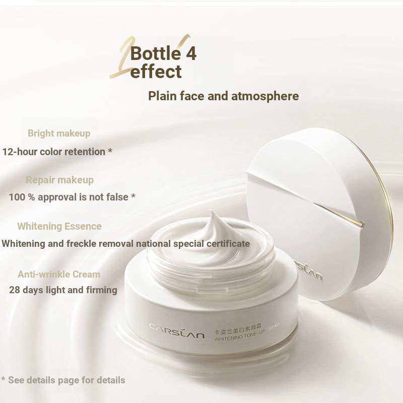 [Cazilan] ครีมไวท์เทนนิ่ง Face Blemish Moisturizing Cream Whitening Natural Brightening Nude Makeup 