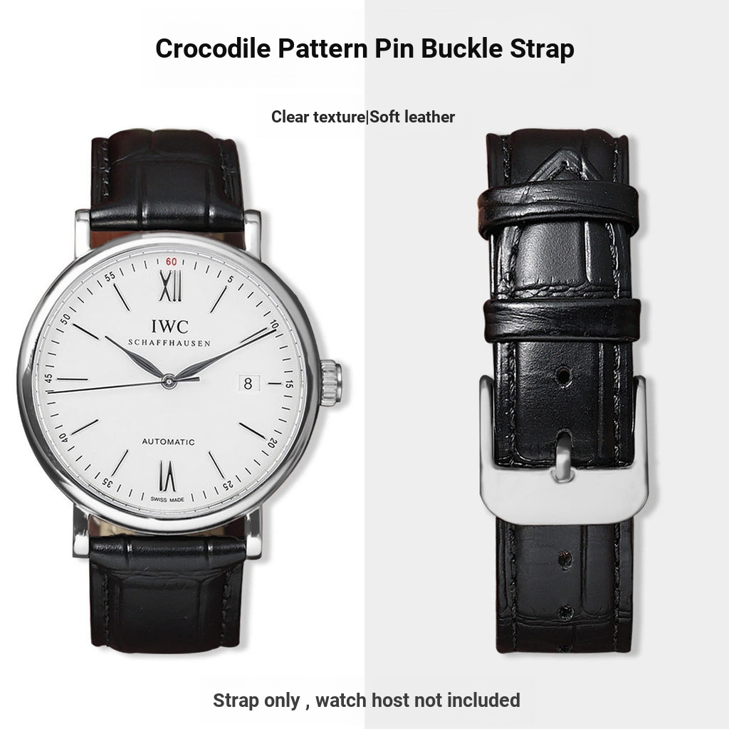 [สายสํารอง] สายนาฬิกาทดแทนนาฬิกา เหมาะสําหรับสาย iwc iwc Pilot The Little Prince Portugal Chronograp