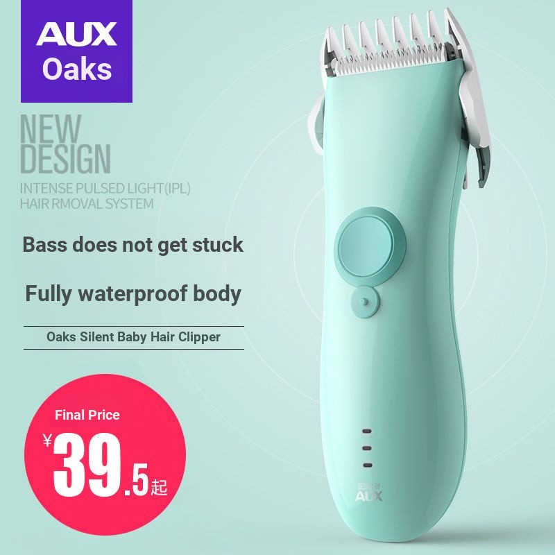 Oaks ปัตตาเลี่ยนผมเด็กเครื่องโกนหนวดผม Ultra Bass ปัตตาเลี่ยนผมเด็กโกนหนวดตัดผมเครื่องมือที่มีประโยช