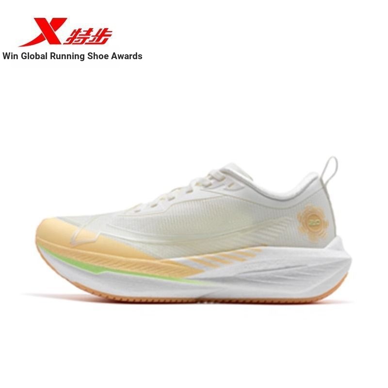 XTEP/Tep One- Piece Molding Second-Generation รองเท้าวิ่งรองเท้าผู้หญิงน้ําหนักเบา Breathable กีฬารอ