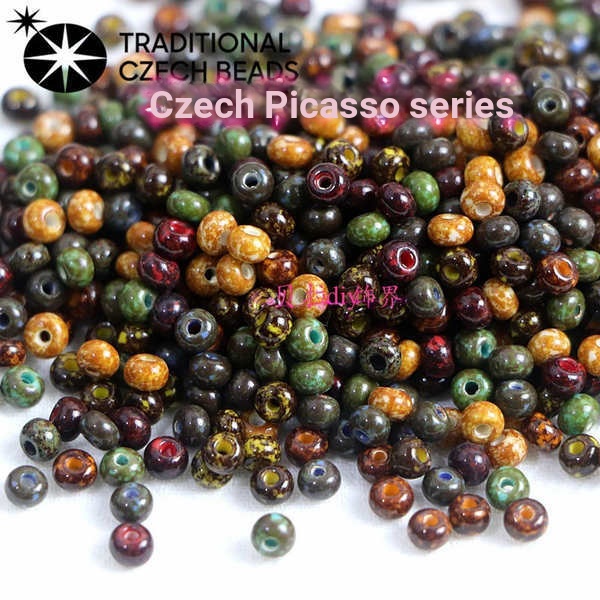 [ลูกปัดข้าว 2025] นําเข้าเช็ก BOSS Osa 4 มม.Passo แก้วข้าวลูกปัดทําด้วยมือ diy สร้อยข้อมือสร้อยคอลูก