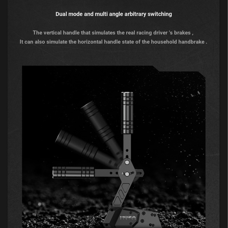 MOZA Magic Claw HBP Drift Handbrake Racing Simulator USB ไดรฟ์ฟรีหลายมุมปรับเกม Linear Handbrake