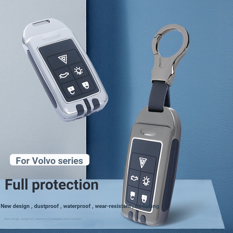 Volvo Key Case volvo Key Leather Case Volvo xc60 Key Case xc90 xc40 s90 s60 v90 v60 Car Buckle Case