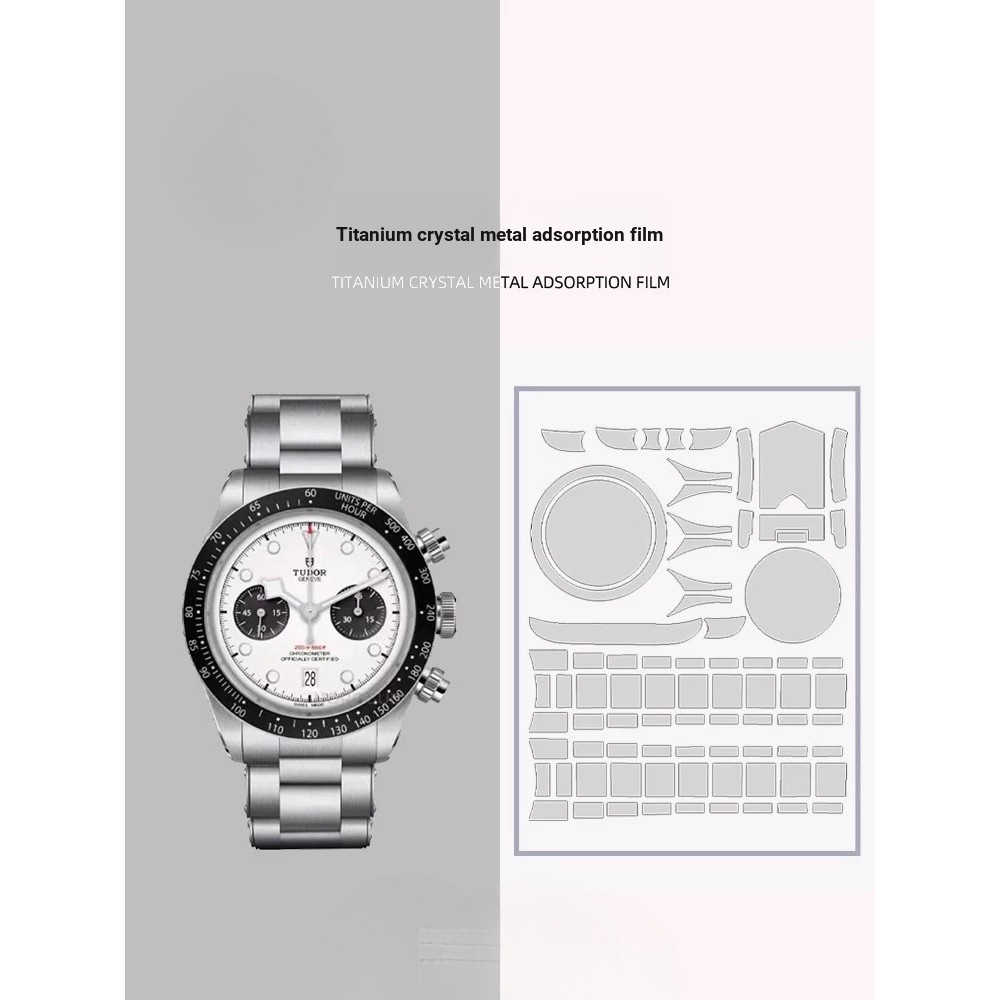 [โล่ป้องกันที่มองไม่เห็น] เหมาะสําหรับ TUDOR TUDOR Biwan Series M79360N 41MM Watch film Strap Dial B