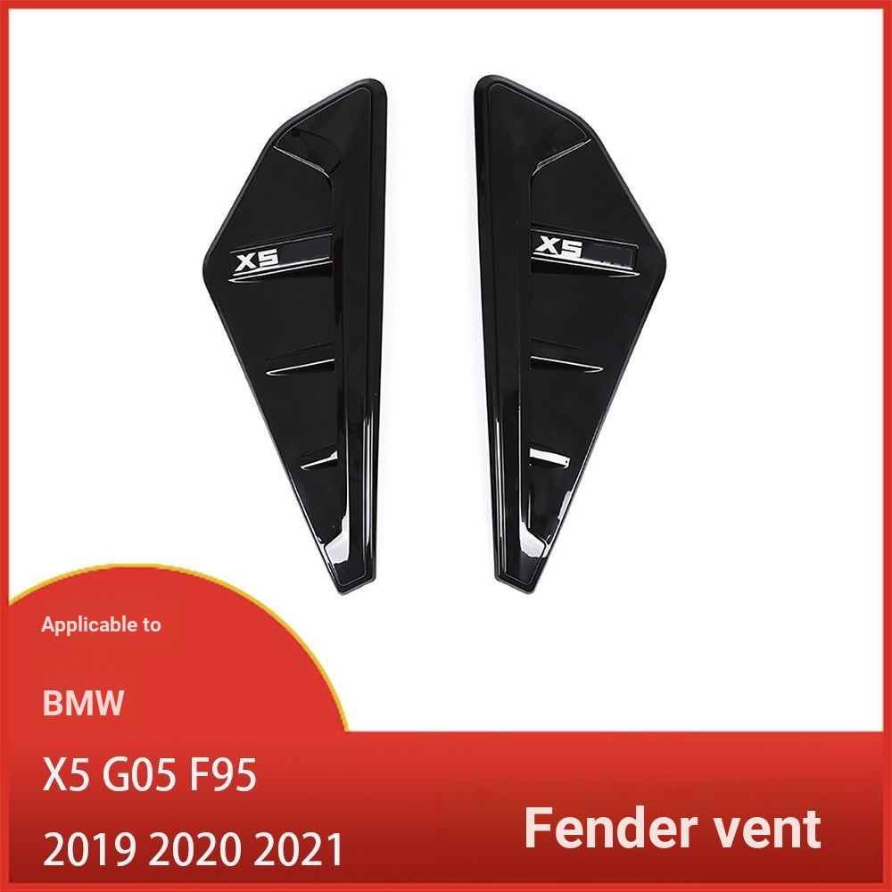 [carefreeshop] เหมาะสําหรับ BMW X5 G05 F95 2019 2020 2021 Shark Gill ด้านข้าง Fender Vent @ SLO @