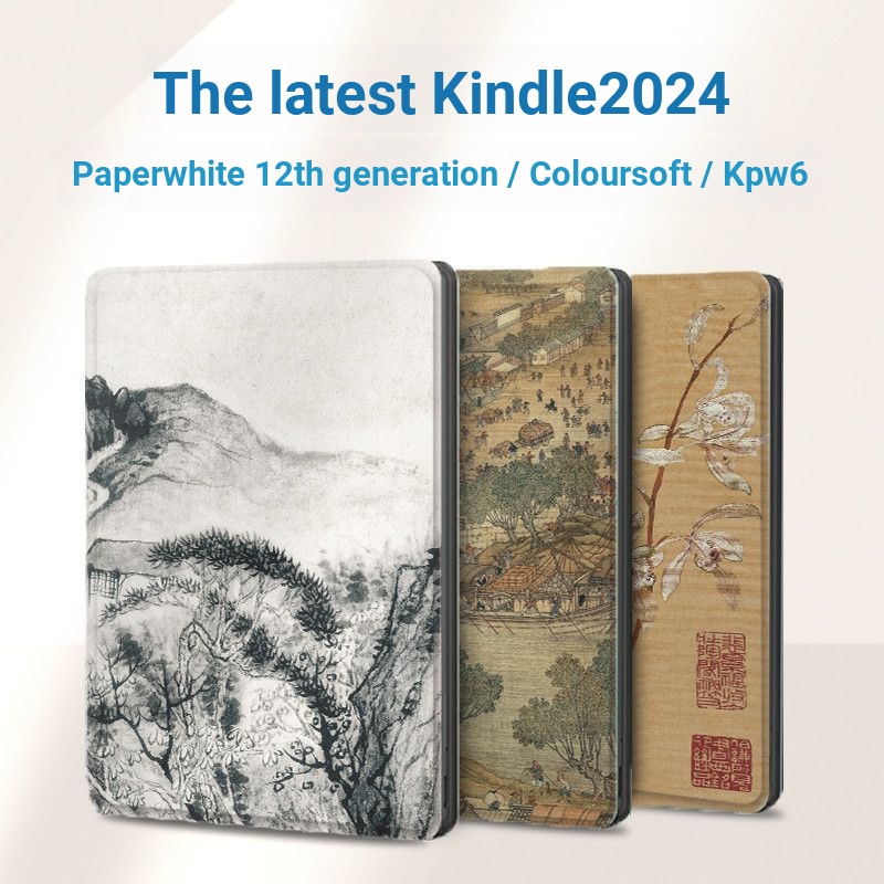 She Case Kindle Protective Case paperwhite 12th Generation 7 นิ้ว kpw6 Case 2024 Colorsoft SA569P