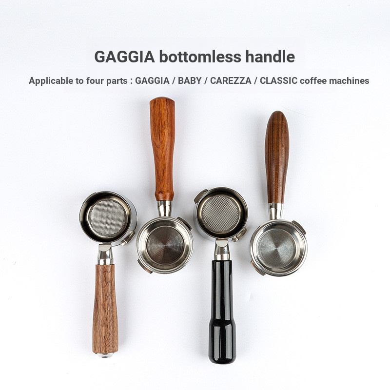 อุปกรณ์เสริมกาแฟ Gaggia อิตาเลี่ยน Gaggia เครื่องชงกาแฟ Bottomless Handle Gaggia สกัด 304 สแตนเลสอุป
