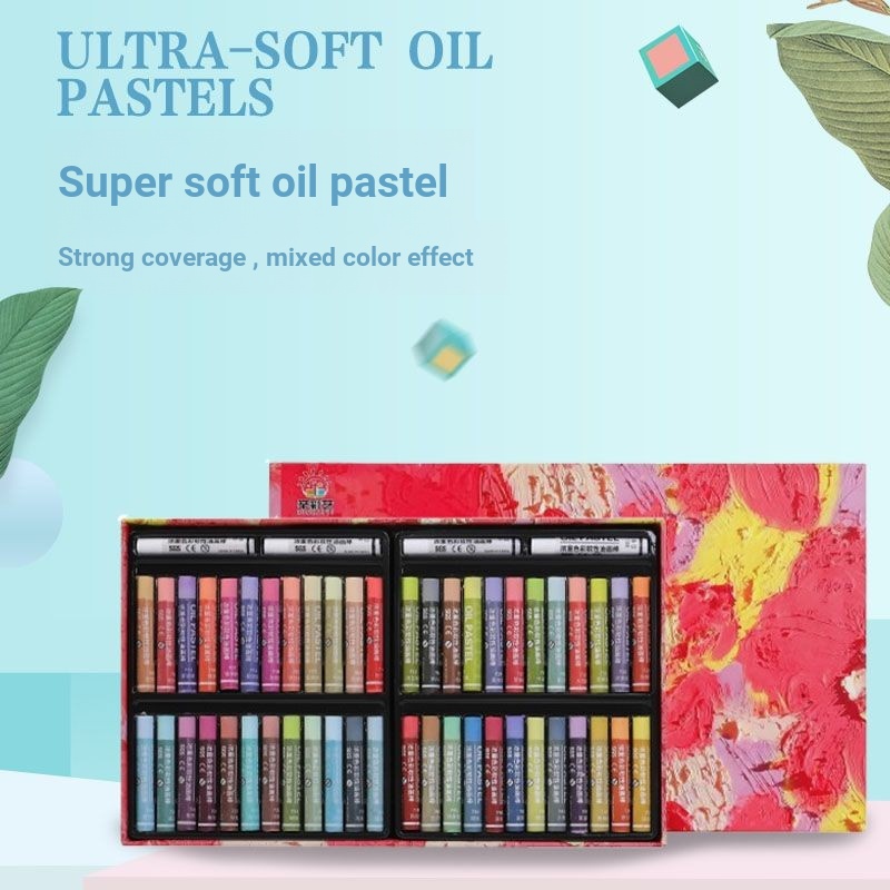 Qilin Oil Pastel Full Set Super Soft Heavy Color Art Dedicated Soft Oil Pastel Set Oil Pastel