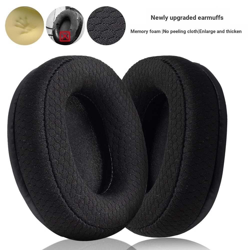 Audio-Technica ATH-WS660BT เคสหูฟัง ATH-ATH-AR5BT R5IS Earmuffs ATH-S700BT หูผ้าฝ้ายไม่ลอก ATH-WS990