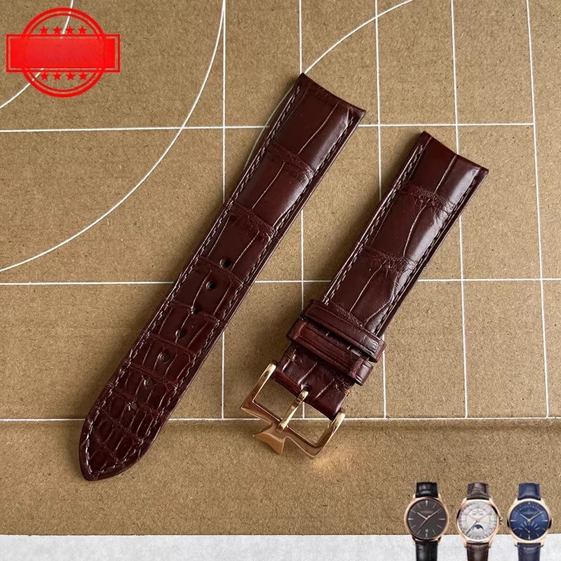 Jiangshi Denton Strap เหมาะสําหรับมรดกสายนาฬิกาหนังจระเข้ผู้ชายหนังแท้ 81180 Arc Introduction
