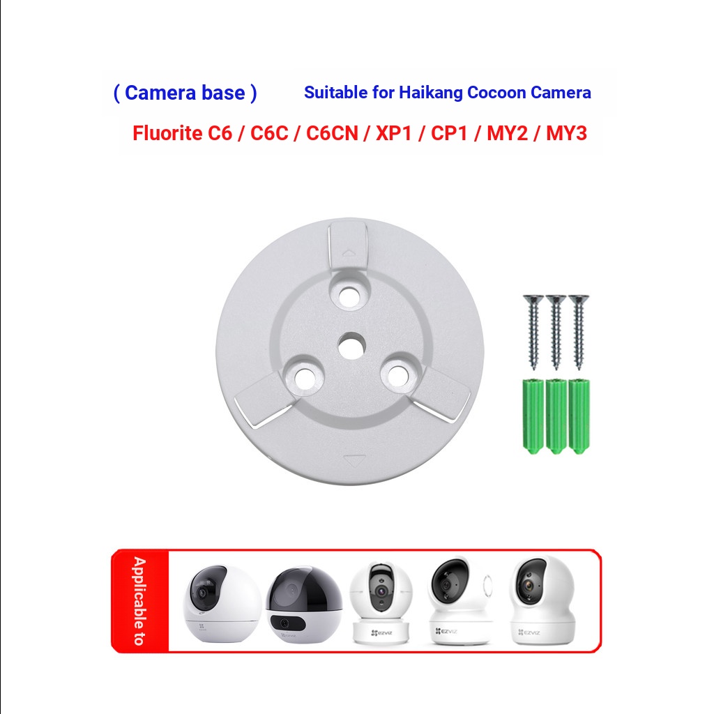 B b.เหมาะสําหรับ Fluorite Cloud กล้องเฝ้าระวัง C6C รอก C6CN ผนัง CP1XP1 ฐาน C6TC หัวเข็มขัดอุปกรณ์เส