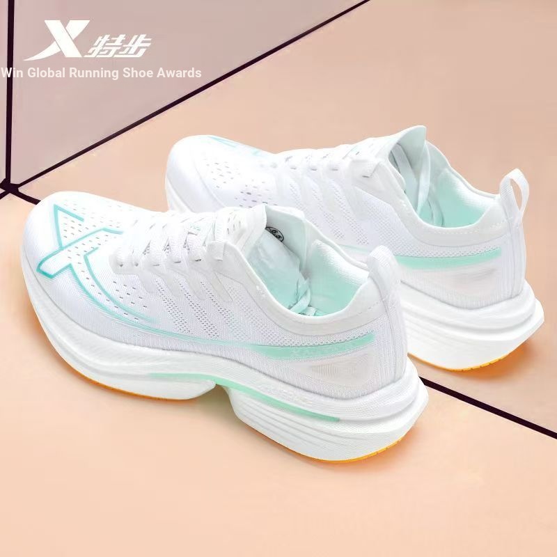 X XTEP/Tep One- Piece Molding Third Generation 丨 รองเท้าวิ่งรองเท้าผู้หญิง 2026 ฤดูร้อน Breathable น