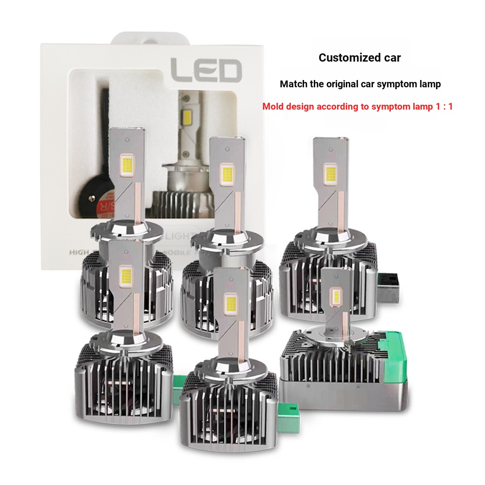 [carefreeshop] หลอดไฟ LED ขนาดใหญ่ D1S/D3S/D5S/D8S/D2S/D4S หลอดไฟซีนอนดัดแปลงระยะทางใกล้แสง Super Br