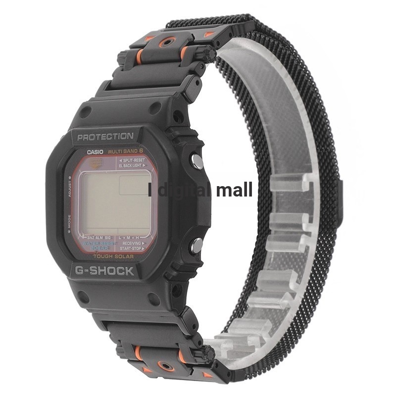 ทดแทน Cassie DW-5600 GW-M5610 GW-B5600 G-5600 DW-5600SK สายมิลาน