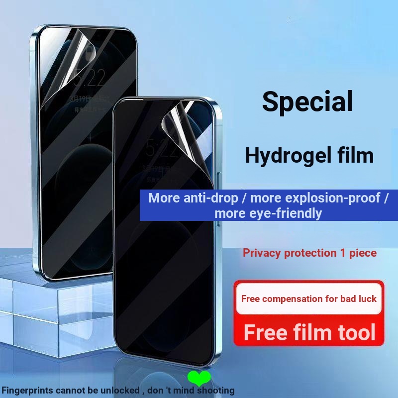 VivoiQOO10 ฟิล์มไฮโดรเจล iQOO10pro ฟิล์มนุ่มนิรภัยป้องกันแสงสีฟ้าป้องกันการระเบิดป้องกัน Fil