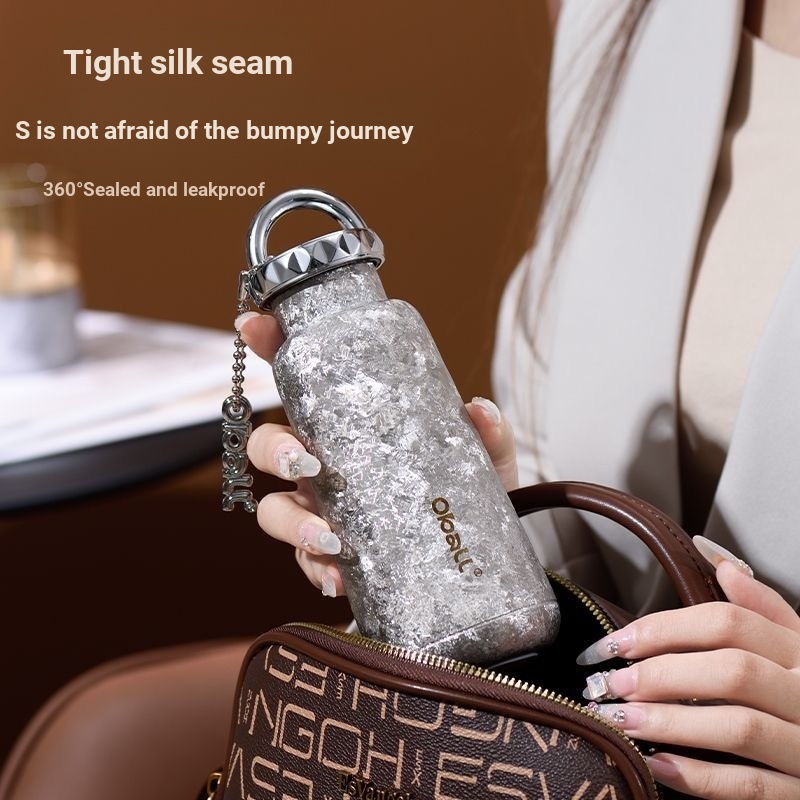 [จัดส่งด่วน] BY529 oball Pure Titanium Pocket Cup 300ml Ultra-Light Portable Handy Cup Inner Outer P