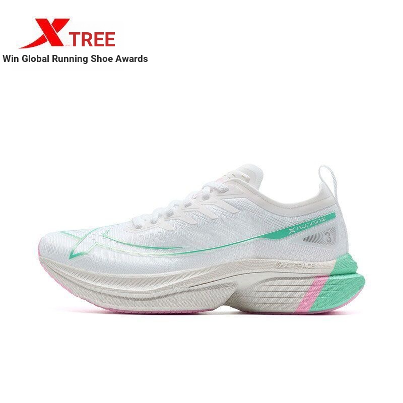 X XTEP/Tep One- Piece Molding Third Generation 丨 รองเท้าวิ่งรองเท้าผู้หญิง 2026 ฤดูร้อน Breathable น