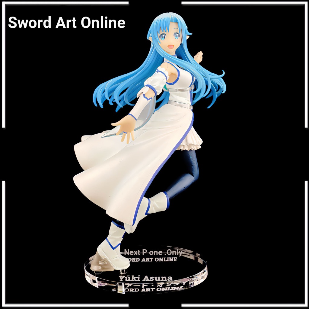 [ไม่รวมตุ๊กตา] FuRyu Sword Art Online ALO Water Elf Asuna Yui Asuna ฐานอะคริลิค