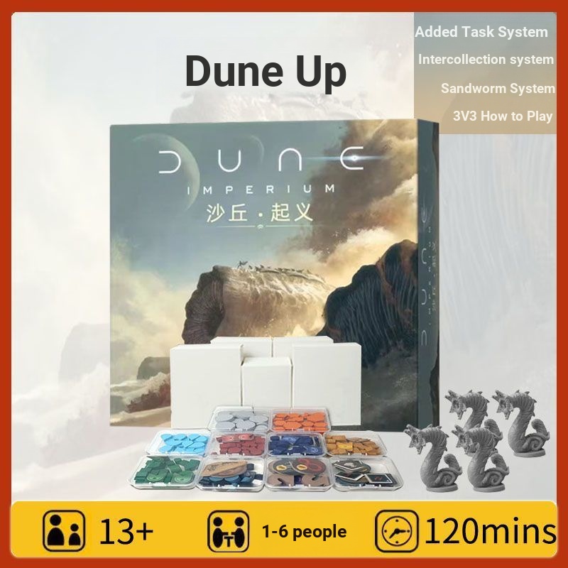 Dune UPRISING DUNE: การ์ดเกมกระดานจีน IMPERIUM UPRISING