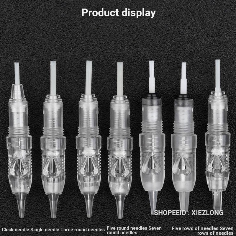 Xiameng Machine Needle BTB Tattoo Machine หมุนทิ้ง One Piece Needle Tattoo Eyebrow Single Needle Blu