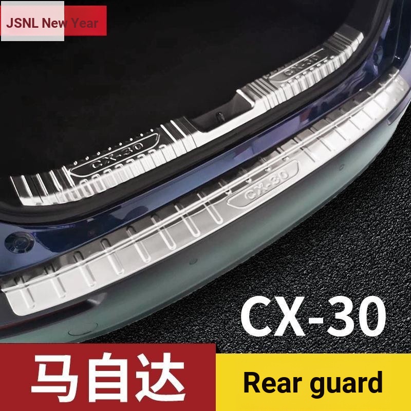 Mazda Mazda CX30 ด้านหลังแผ่น Trunk เกณฑ์ CX30 ดัดแปลงอุปกรณ์เสริมด้านหลังกันชนแผ่นป้องกันด้านหลัง T