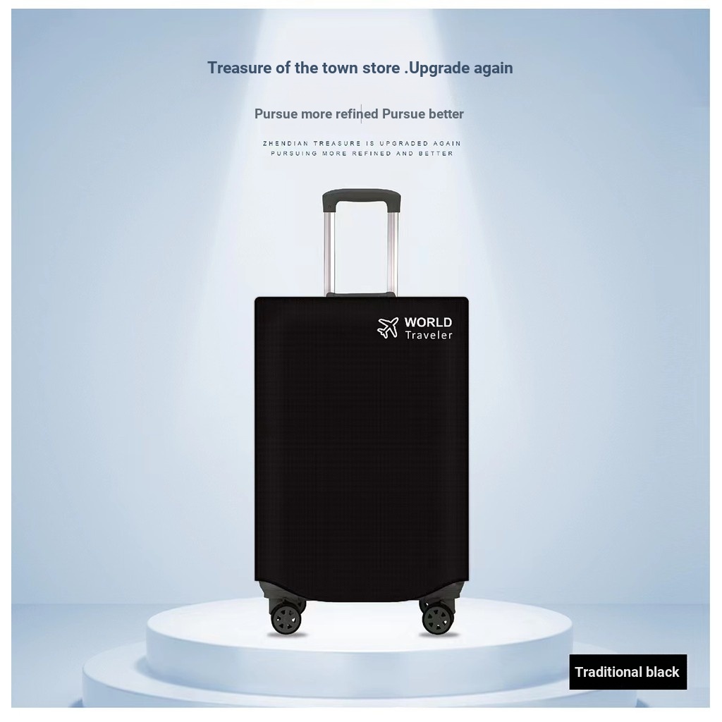 UK itluggage กระเป๋าเดินทางกระเป๋าเดินทางรถเข็น Water Repellent ป้องกันฝุ่น Anti-scratch หนากระเป๋าไ