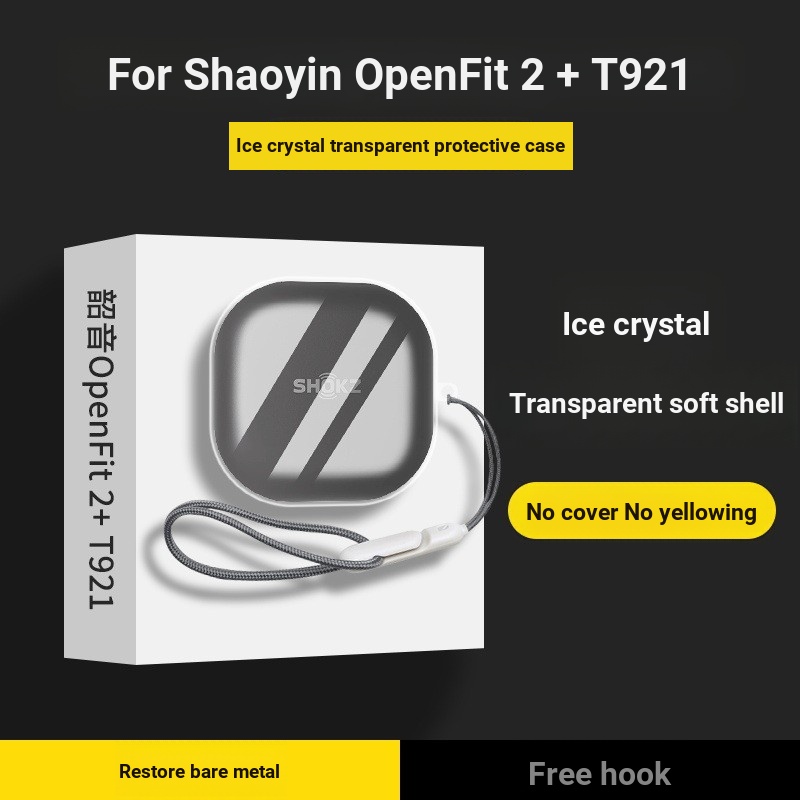 เหมาะสําหรับ SHOKZ Shaoyin แหวนสบาย openfit2 + เคสป้องกัน OpenFit 2 + เคสป้องกันหูฟัง T921 กรณี