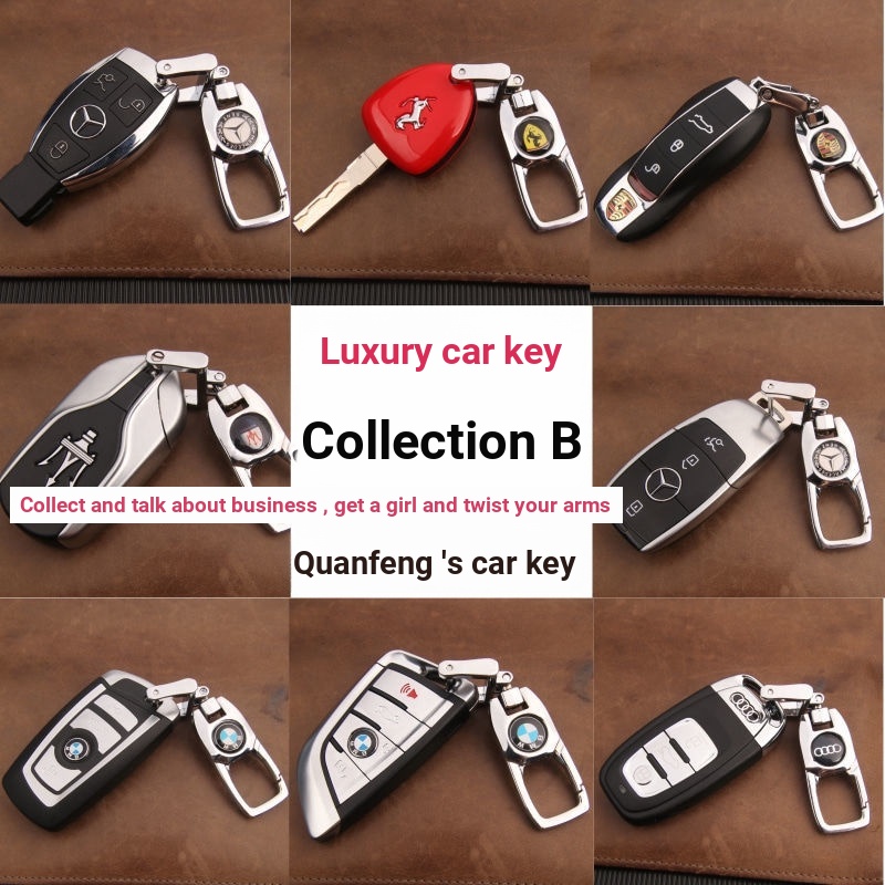 ۞♀ Ha Haoche รีโมทกุญแจรุ่น Bentley Land Rover Jaguar BMW Benz Audi Ferrari porsche Toyota McBach po