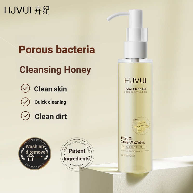 Huaji Layer Pore Bacteria ทําความสะอาดน้ําผึ้ง Amino Acid Soothing Sensitive Deep Cleansing Oil Cont
