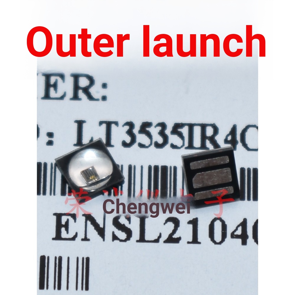 3W850nm เครื่องส่งสัญญาณอินฟราเรดหลอด High Power 3535 Patch LED โคมไฟลูกปัดการตรวจสอบ IR Security เต