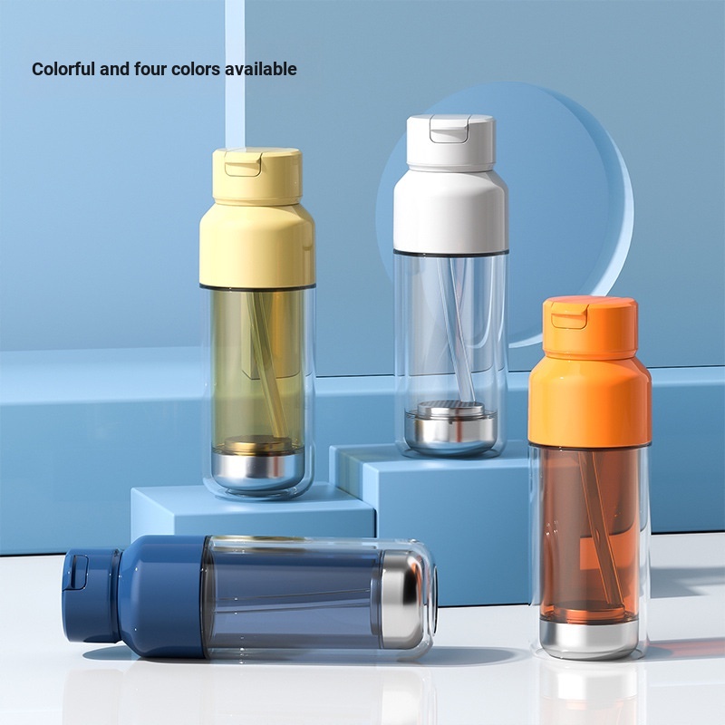 Top Preferred Hydrogen-Rich Water Cup Outdoor Blue Energy Cup Plastic High Temperature Sports Water 