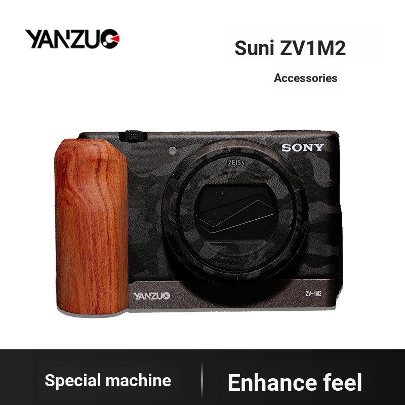 Mall คุณภาพ Yanzuo เหมาะสําหรับ Sony ZV1M2 กล้องกรงกระต่ายอุปกรณ์เสริม zv1mark2 จับแผ่นฐานขยายอุปกรณ