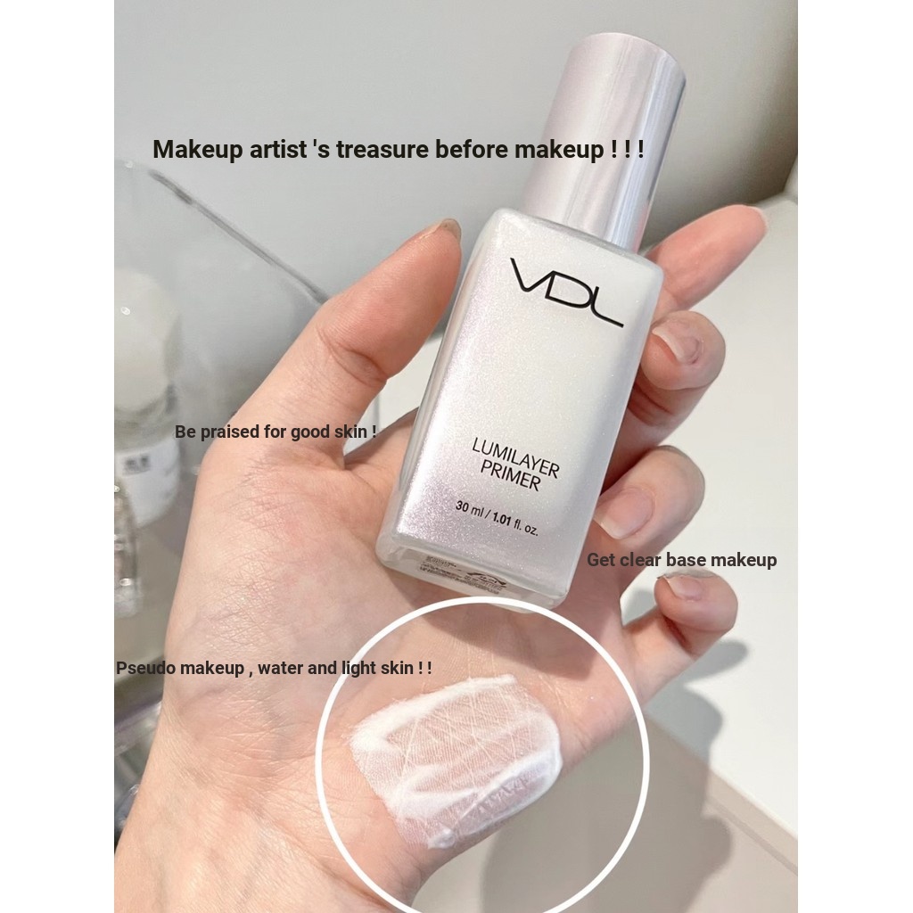 VDL/VDL VDL VDL VDL Shell Brightening Liquid Fine Pores Moisturizing Brightening Base Makeup Primer