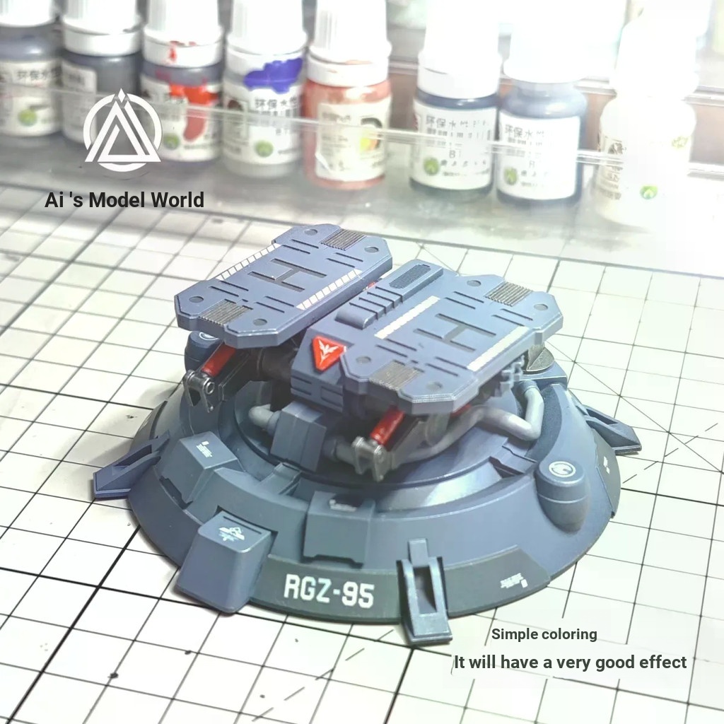 ของเล่นอาหาร Gundam MGSD Gundam RGHG Scale Gundam Sazabi Flying to the Sky GK White Model