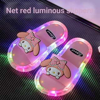 2025 Super Hot Luminous รองเท้าแตะเด็กชายหญิง Mother-Dughter…