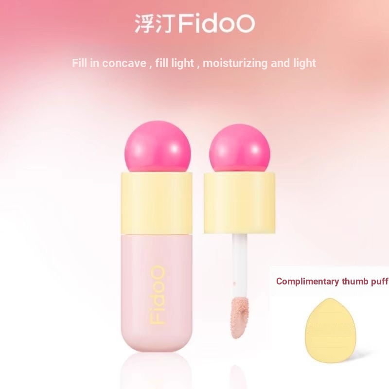 Fidoo Fidoo Fidoo Bubble Brightening คอนซีลเลอร์ครีมปากกาครอบคลุมรอยสิว Dark Circles Retouch Blemish