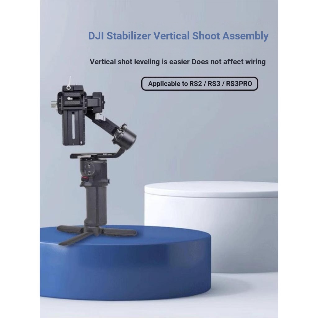 Mall คุณภาพ Adapt DJI RS3PRO แนวตั้ง Clapboard Holder RS2 RSC2 Stabilizer Micro กล้องเดี่ยวแนวตั้ง C