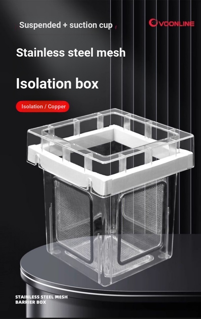 Volange Guppy Isolation Breeding Box Fish Tank Small Fish Incubator Fry Incubator Mini Parrot Fish