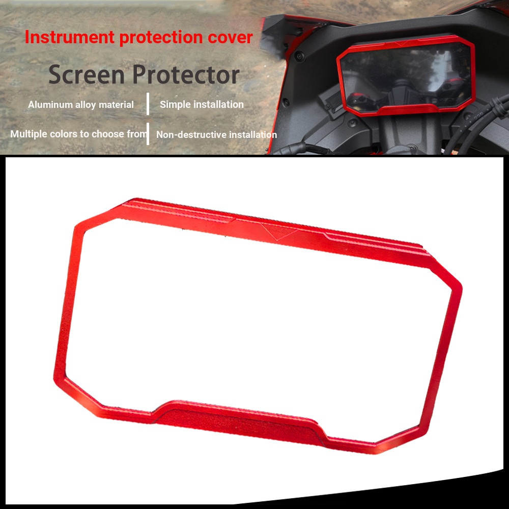 เหมาะสําหรับสัญญา RR500S RR660S RR525 รถจักรยานยนต์หน้าจอแดชบอร์ดอลูมิเนียมฝาครอบป้องกัน