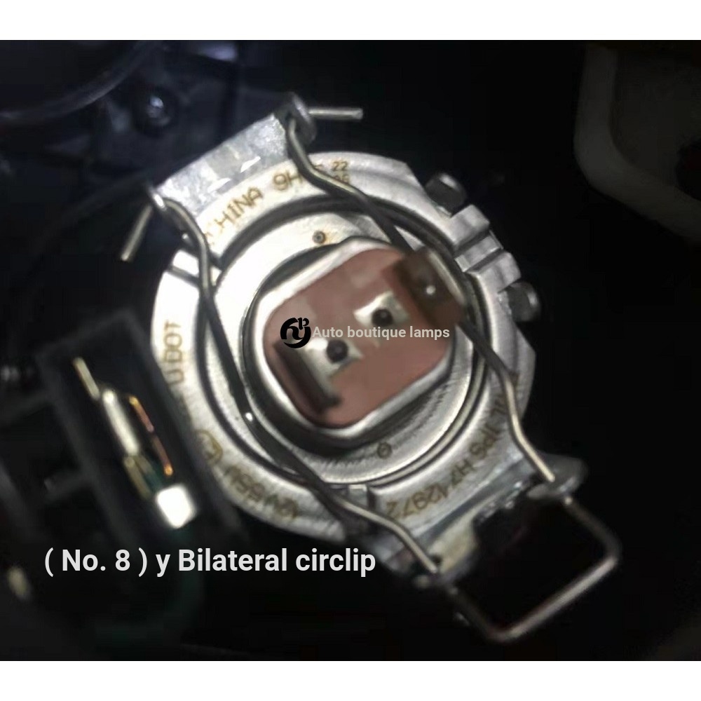 B b.Low ราคา Seckill รถ h7 หลอดไฟ Fixed Circlip H7 โคมไฟผู้ถือฤดูใบไม้ผลิคลิป h1 Zhongtai T600 View 