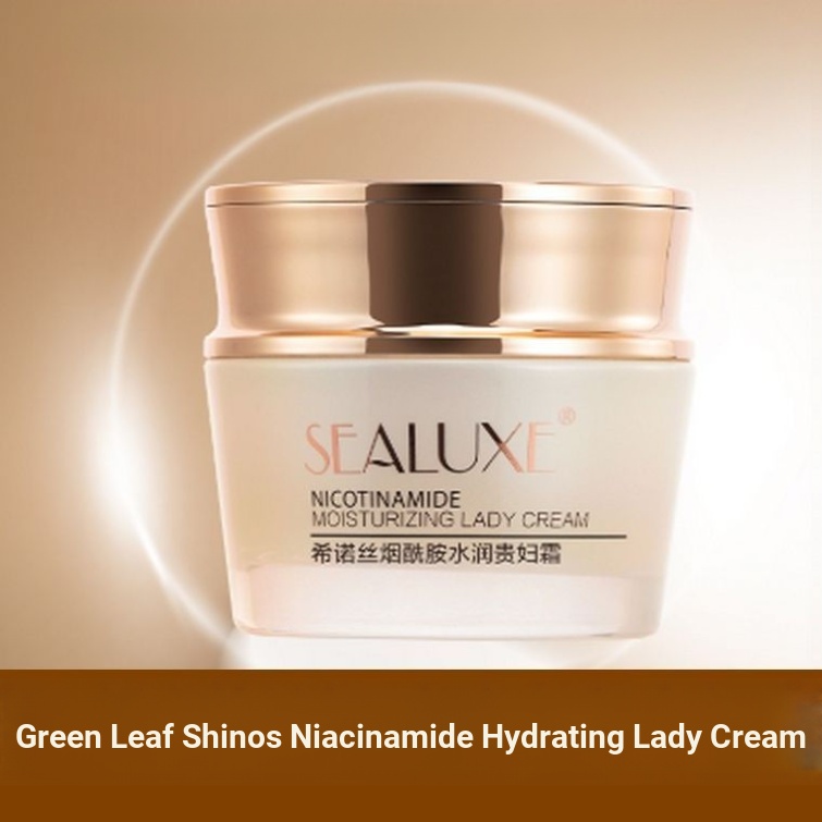Green Leaf-Sinos Niacinamide Moisturizing Whitening Brightening Concealer Lady Cream