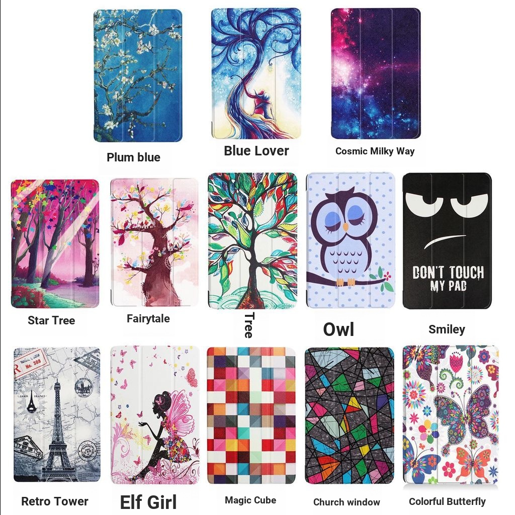 เหมาะสําหรับ acer acer b1-790 หนัง B1-790 แท็บเล็ตพีซีป้องกันกรณี 3, พับการ์ตูนทาสีกลับกรณี NUIR