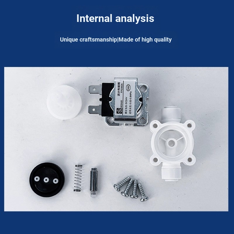 . Meishuo ไฟฟ้าวาล์วเครื่องกรองน้ํา 24V น้ําวาล์วน้ําผสมล้าง 2/3 จุดเครื่องทําน้ําบริสุทธิ์อุปกรณ์เส