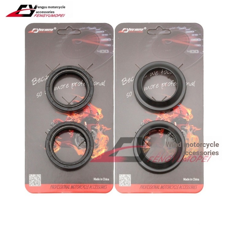 เหมาะสําหรับ Kawasaki EN450/500 Vulcan 500 Vulcan EX500 KZ750 การดูดซึมแรงกระแทกด้านหน้าซีลน้ํามันฝา