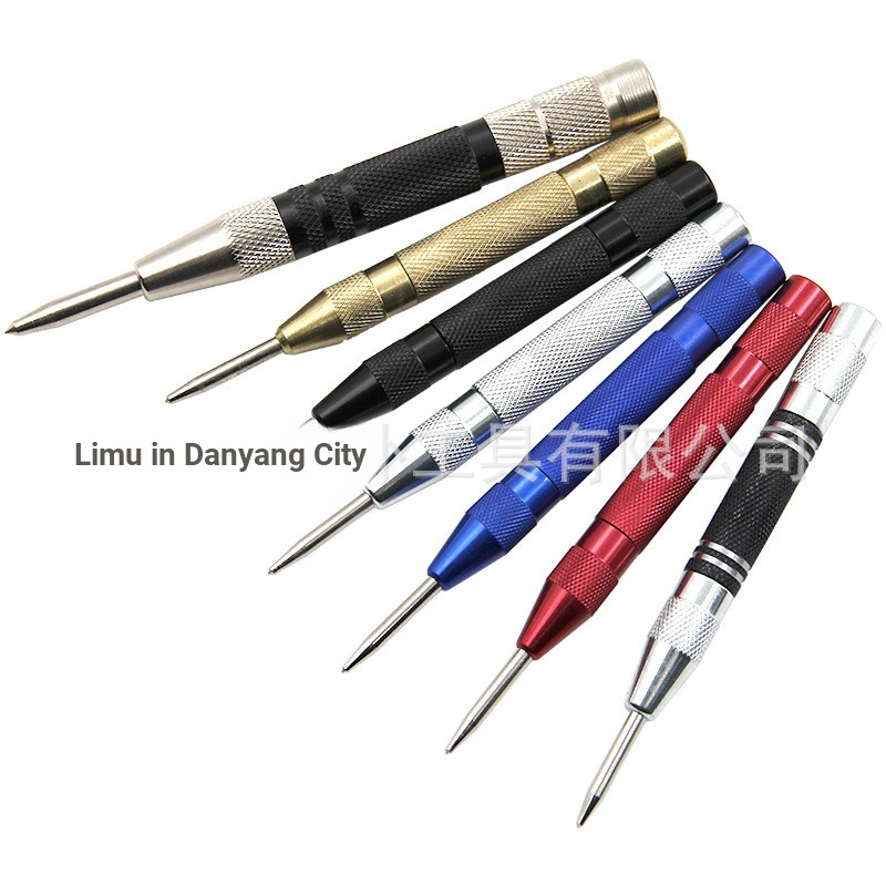A.Center Punch Glass Strike Needle Window Breaker Punch อัตโนมัติ Spring Locator Center Punch CTPA