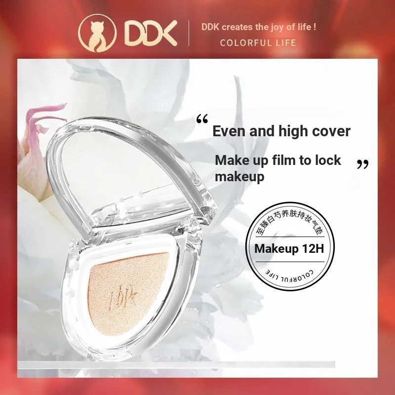 DDK White Peony Cushion Cushion BB Cream คอนซีลเลอร์ Moisturizing Lasting Non-Dull หญิงผสม Oil Found